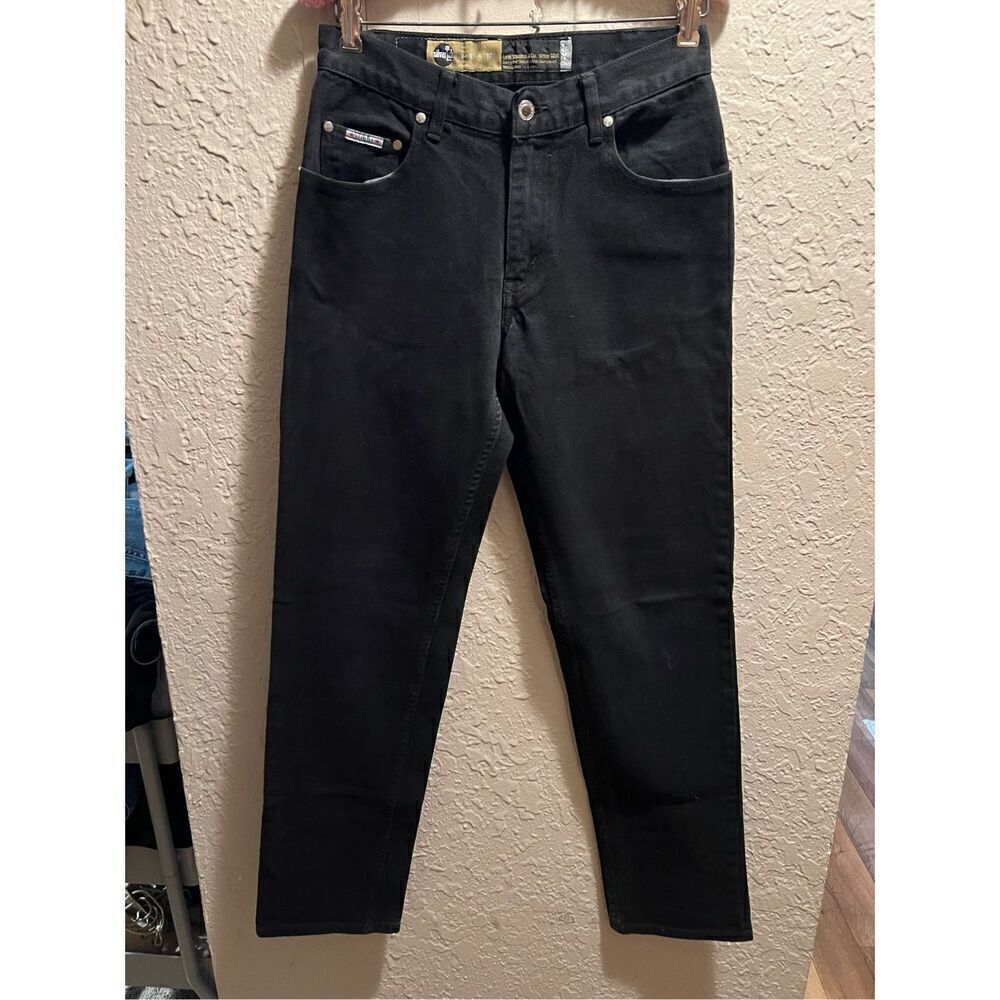 Levi Silver Tab Jeans Black Jeans Mens Size 30x34 100% Cotton